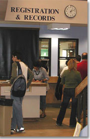 Highline Community College students